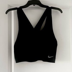 Nike Black Athletic Crop Top sz M